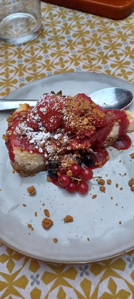 Cheesecake Aux Fruits Rouges