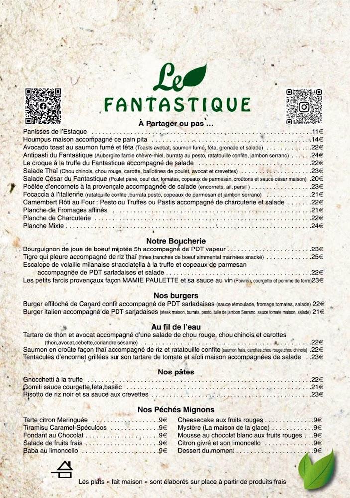 Le FANTASTIQUE - Menu Image 4